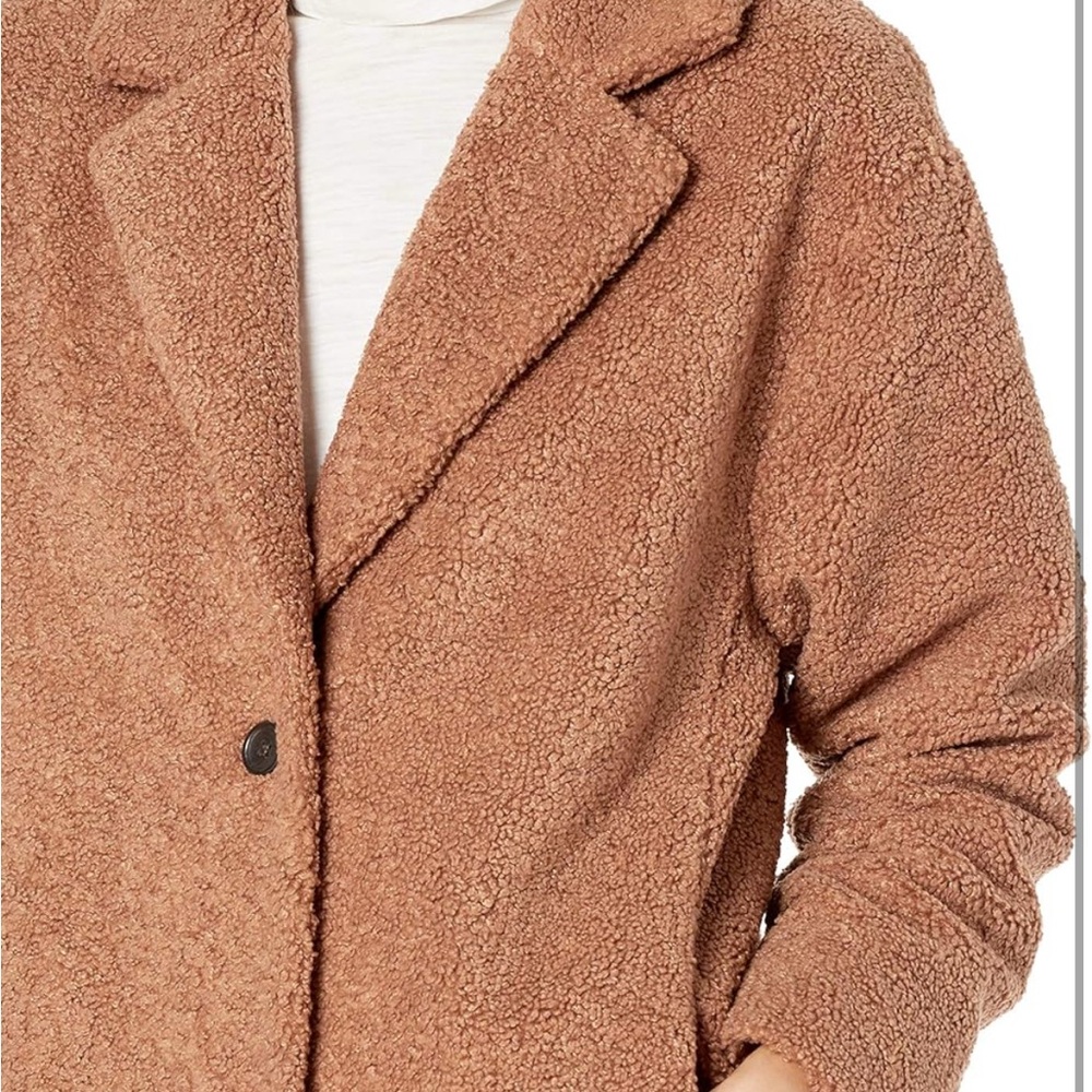 Daily Ritual Brown Teddy Jacket - Picture 10 of 12